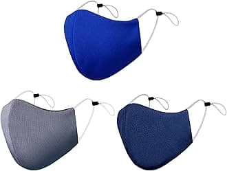 Arcarius Breathable Sports Face Mask – Moisture Wicking Gym & Travel Fit (3-Pack)