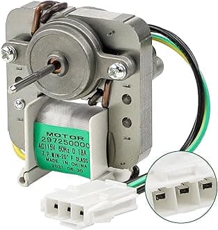 Upgraded 297309000 297250000 Refrigerators Evaporator Fan Motor - Compatible with Frigi-daire Elec.trolux Cro-sley Refrigerator Replaces 297309000 AP4368950 216934100 216914200 by AMI PARTS