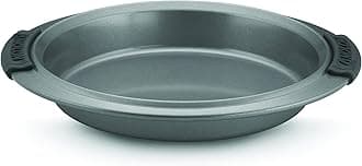 Anolon Advanced Nonstick Baking Pan / Nonstick Cake Pan, Round - 9 Inch, Gray, 1 Count (Pack of 1)