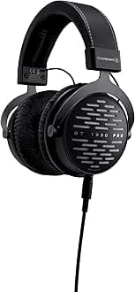 beyerdynamic Dt1990 Pro DT 1990 Open Studio Headphones, Black, One Size, Wired