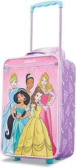 Disney Softside Upright Luggage, Princess, Carry-On 18-Inch