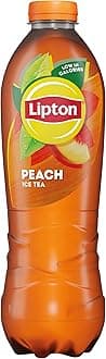 Lipton​ Peach Bottled Ice Tea 1.25 L, low calorie​ soft drink​, 100% black tea extract​