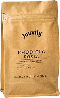 Jovvily Rhodiola Rosea Powder - 4oz - Golden Root - Non-GMO - Natural Supplement