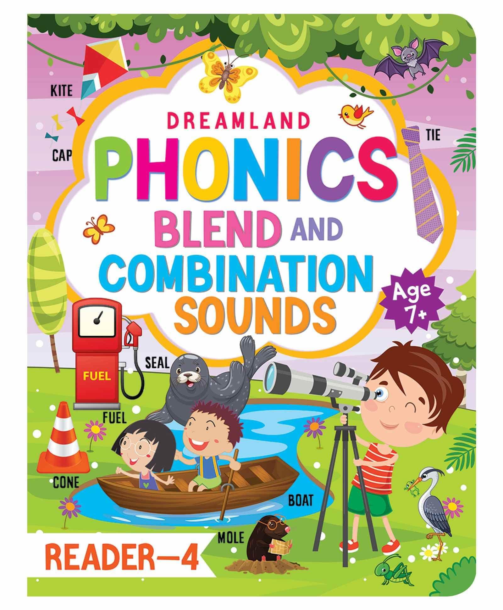 Phonics Reader - 4 (Blends and Combination Sounds) Age 7+