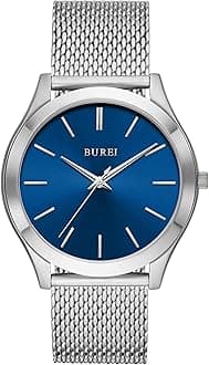 Men Watches Fashion Analog Stainless Steel Quartz Waterproof Watches,Gift for Men.