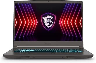 msi Thin A15 15.6” 144Hz FHD Gaming Laptop: Ryzen 7-7735HS, NVIDIA Geforce RTX 4050, 16GB DDR5, 512GB NVMe SSD, Cooler Boost 5, Win 11: Black B7VE-214US