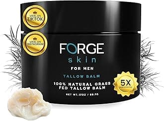 The Men's Wrinkle Defense Beef Tallow Balm for Skin | Beef Tallow for Skin Face Mens Skin Care Anti-Aging Cream Facial Skincare Face Moisturizer for Men |Mens Face Moisturizer Beef Tallow