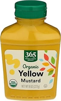 Organic Yellow Mustard, 8 Ounce