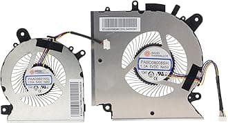 Replacement CPU&GPU Cooling Fan for MSI Katana GF76 GF66 Pulse GL66 GL76 WF76 PABD08008SH N459 PAAD06015SL N460