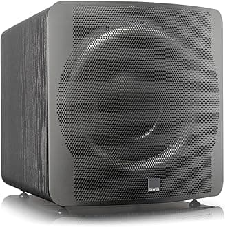 SVS SB-3000 13 Inch Sealed Subwoofer with SoundPath Wireless Audio Adapter (Black Ash)
