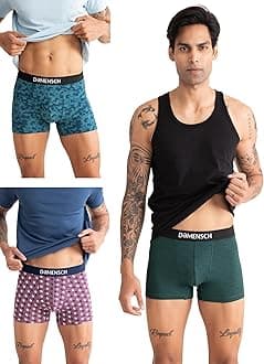 DAMENSCH Mens Deo-Cotton Printed Group 11 Underwear (pack of 3)