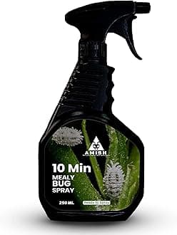 Herbal Anti Mealy Bug Spray 250 ML | Removes Mealy Bugs And Fungus From Plants In 10 Minutes | 100% Herbal Actives & No Chemicals | Gentle On Plants And Promotes Plant Growth