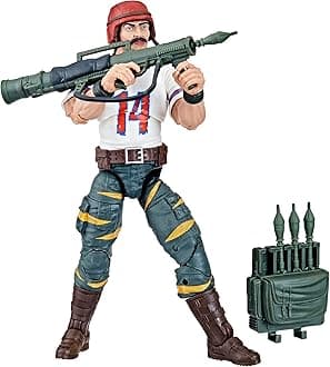Classified Series Figure, 6" Figure with Accessories - Tiger Force David L. Bazooka Katzenbogen - F4756 - Hasbro