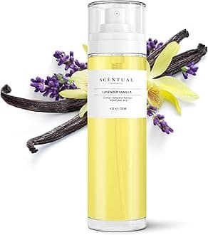 Ultra-Concentrated Hair & Body Perfume Mist, Long Lasting Women's Fragrance, Gourmand Perfumes for Women, Vegan and Cruelty Free (Lavender Vanilla)