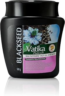 Dabur Vatika Multivitamin Enriched Black Seed Complete Care Hair Mask 500g | With black seed, soybean & henna | Blended with essential multivitamins (Pack of 1) (Package may vary)