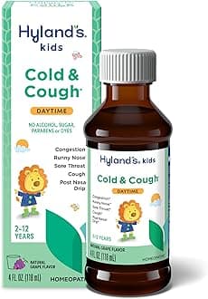 Hyland's, 4 Kids Cold 'n Cough, Ages 2-12, 4 fl oz (118 ml) pack of 2