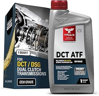 TRIAX DCT ATF - Fully Synthetic Dual Clutch Transmission Oil G 052 182 A2 - For All DCT Systems and 6/7 Speed Dual Clutches - With SureShift No-Slip Additive for High Performance Shifting