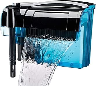 Penn-Plax Cascade 300 Power Filter – Hang-On Filter with Quad Filtration – Great for Freshwater and Saltwater Setups