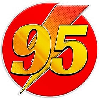 Custom Racing Decal Sticker Personalized Number Lightning Motocross Cars Racer Waterproof Vinyl Stickers for Laptop Water Bottle Cars Phone Case Decal Decor Stuff Gifts