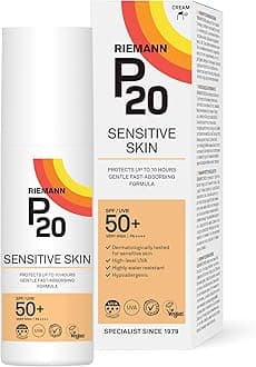 RIEMANN P20 SPF50 Sensitive Sun Cream 100 ml, White
