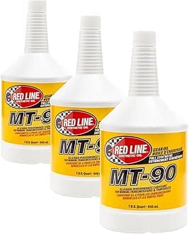 (50304) MT-90 75W-90 GL-4 Manual Transmission and Transaxle Lubricant - 1 Quart (Pack of 3)