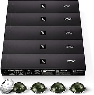 Capsules Vertuo, Il Caffe, 50-Count Espresso Pods, Brews 1.35 oz.
