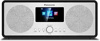 RF-D40EGK-K Internet & DAB+/FM Radio with Bluetooth, 6W, 7.5cm Speakers, 2.4" TFT Colour LCD, Alarm & Sleep Timer, Remote Control, USB, Wi-Fi, Black