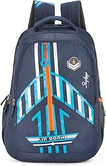 Skybags Riddle 2 Blue 45 Cms Casual Backpack, BLUE, One Size, Asian