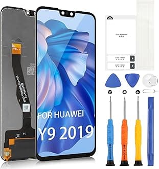Screen Replacement for Huawei Y9 2019 Enjoy 9 Plus LCD Display, LCD Screen Replacement for Huawei Y9 2019 JKM-LX1 JKM-LX2 JKM-LX3 Touch Screen Digitizer Assembly with Repair Kits