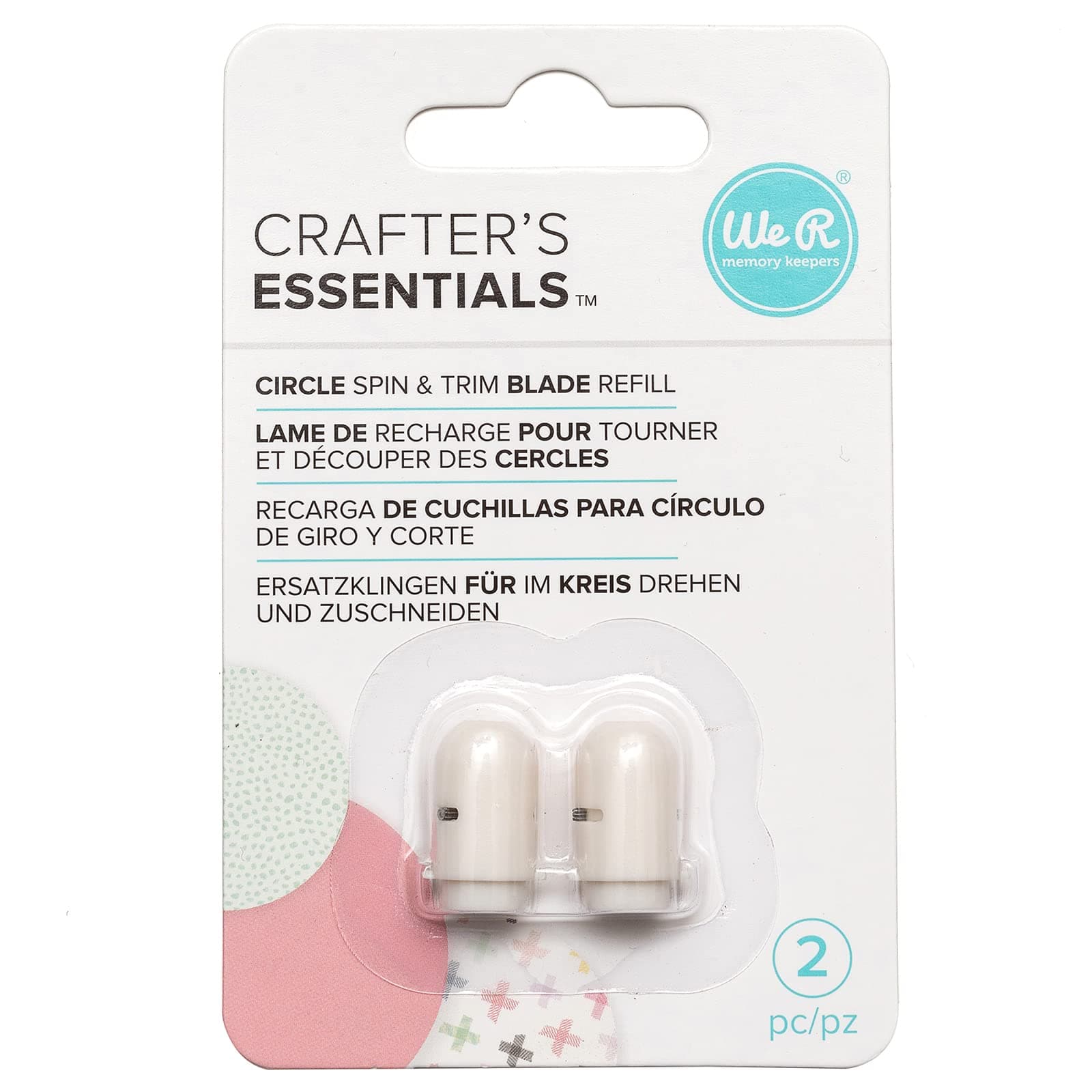 We R Memory Keepers 660327 Replacement Blades Tools, Multi