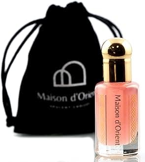Pink MUSK (Pink Tahara) 12ml | Perfume and Body Oil from Fragrance House Maison d'Orient, Dubai UAE | Original Misk Blend | Alcohol Free and Vegan | Arabian Perfume