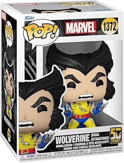 Funko POP! Marvel: Wolverine 50th – Ultimate Wolverine With Adamantium - X-Men - Collectable Vinyl Figure - Gift Idea - Official Merchandise - Toys for Kids & Adults - Comic Books Fans