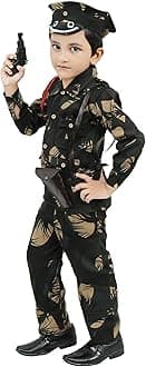 Chandrika Kids Army Costume Dress For Boys (2-3 Years)