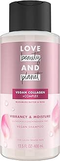 Blooming Color Shampoo for Color-Treated Hair Murumuru Butter & Rose Silicone Free, Paraben Free, Sulfate Free, and Vegan 13.5 oz