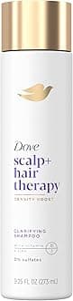 Scalp + Hair Therapy Sulfate Free Shampoo Density Boost Clarifying Shampoo for an Oily Hair Clarifying Cleanse Cleansing Shampoo with Zinc 9.25 FL OZ (273 ml)