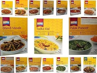 Ashoka Heat and Eat/Ready Meals- Methi Malai Matar- 280G (Pack of 5)