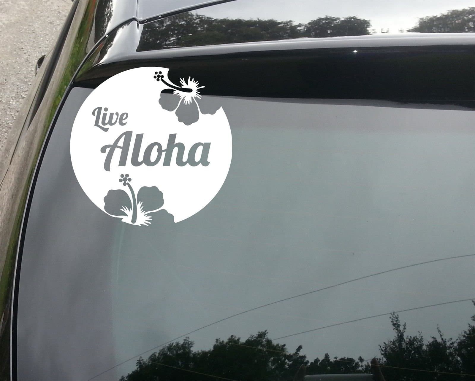 Live Aloha Vinyl Decal (External Fitting)