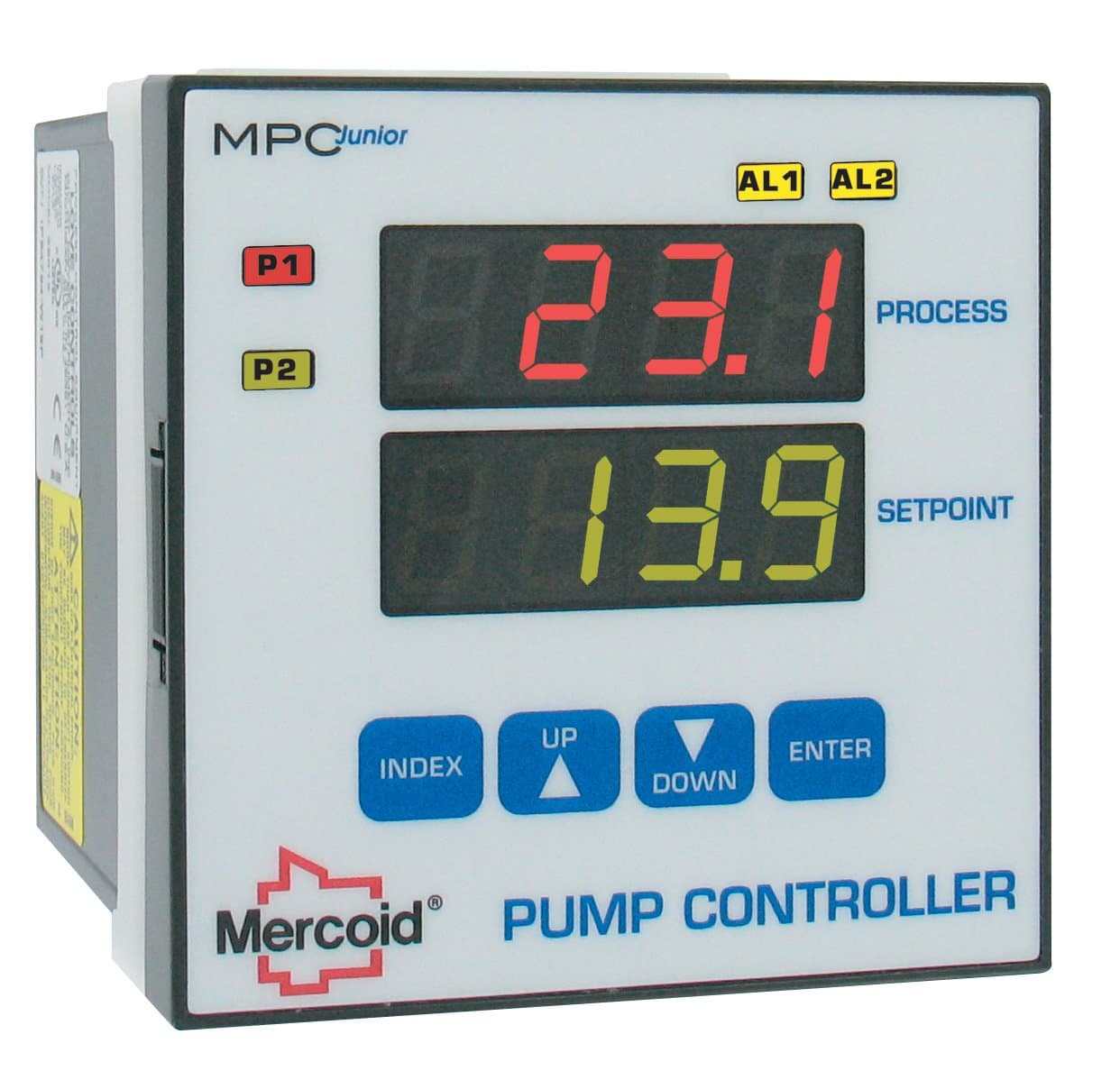Mercoid® Pump Controller, MPCJR, 1 or 2 Pump Control, Built-in Alternation