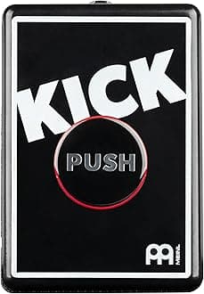 Digital Stomp Box Foot Pedal for Cajon, Guitar and Multi-instrumentalists, Pre-programmed Kick Drum Sound Sample, 2-YEAR WARRANTY