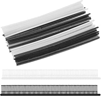 3000 Pcs Micro Fasteners for Sewing Gun, 0.18 inch/4.4mm Fasteners Tiny Smallest Sewing Gun Barbs, Include 1500 Black and 1500 White Fasteners (NOT for Standard Gun)