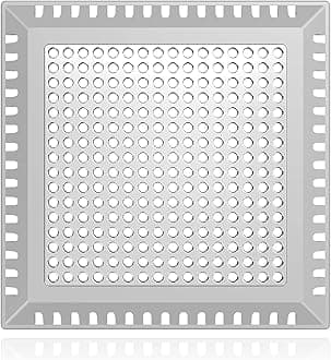 Drain Hair Catcher,Shower Drain Cover Hair Catcher Shower Drain Strainer for Bathroom Floor,Square Shower Hair Drain Catcher to Keep Away from Clogged Drain-No Rust!