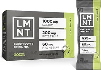 LMNT Zero Sugar Electrolytes - Citrus Salt | Drink Mix | 30-Count