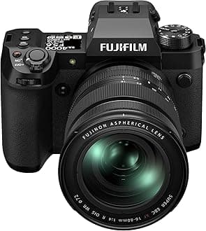 Fujifilm X-H2 Mirrorless Digital Camera XF16-80mm Lens Kit - Black
