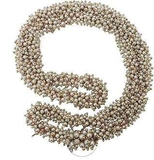 EmbroideryMaterial 3MM Dark Cream Loreal Charm Pearls Small Beads for Jewellery Making, Embroidery Work, Bracelet, Craft, Bag, DIY (1300 Pieces)