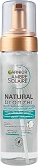 Garnier Ambre Solaire Natural Bronzer Self-Tanning Mousse, Natural & Streak Free Tan, Stain-Free, Fast Absorbent, Vegan, 200 ml - For Long-Lasting Summer Tan