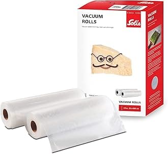 SolisVacuum Foil Rolls 20x600cm (2PCS)