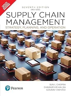 Supply Chain Management: Strategy, Planning, & Operation, 7th Revised Edition by Pearson Paperback 30 April 2024,Case studies of BAKRAW, Omnichannel Strategy at Tanishq etc