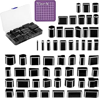 55 Shape Style Hollow Punch Cutter Tool, Leather Punch Cutter Tools with Manual, Shapes Punch Tool Set Hole Hollow Punch Cutter, Leather Craft Tools Kit for Handmade DIY Craft