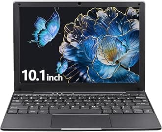 Small Mini Laptop, 10.1 inch (0.79 kg), Ultra Thin and Lightweight Notebook Laptops, Celeron N4020, 8GB DDR4,TF Card,Type-C,Perfect for Kids and Adults Computer (Gray, 8G+960G SSD)