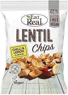 Lentil Chips Lemon Chilli 113g (Pack of 12)